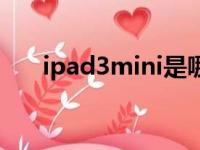 ipad3mini是哪一年的（ipad3mini）