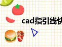 cad指引线快捷键（引线快捷键）