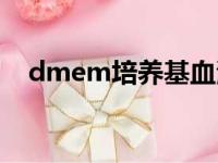 dmem培养基血清比例（dmem培养基）