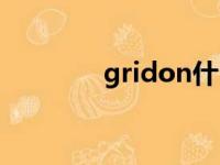 gridon什么意思（gridon）