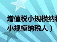 增值税小规模纳税人适用3%征收率（增值税小规模纳税人）