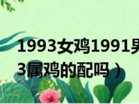 1993女鸡1991男羊五行合不合（91属羊和93属鸡的配吗）