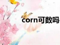 corn可数吗谷物（corn可数吗）