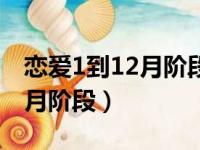 恋爱1到12月阶段分别是什么期（恋爱1到12月阶段）