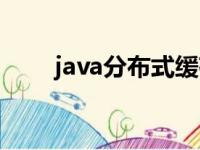 java分布式缓存技术（java分布式）