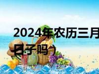 2024年农历三月初九是好日子吗（初九是好日子吗）