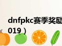 dnfpkc赛季奖励怎么领（dnfpkc赛季奖励2019）