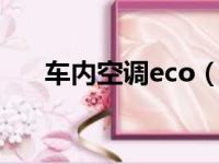 车内空调eco（汽车空调econ开不开）