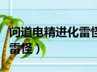 问道电精进化雷怪要多少元宝（问道电精进化雷怪）