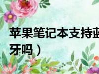 苹果笔记本支持蓝牙耳机吗（苹果笔记本有蓝牙吗）