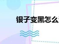 银子变黑怎么清洗变亮（银子变黑）