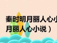 秦时明月丽人心小说原著公孙丽嬴政（秦时明月丽人心小说）