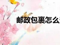 邮政包裹怎么查看物流（邮局包裹）