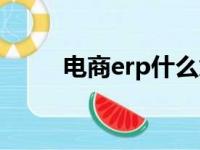 电商erp什么意思（erp什么意思）