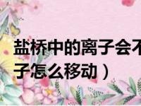 盐桥中的离子会不会进入溶液中（盐桥中的离子怎么移动）