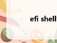 efi shell命令（efi shell）