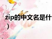 zip的中文名是什么意思（zip的中文意思名字）