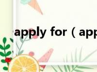 apply for（applyupdatefromcache）