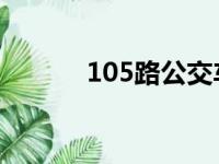 105路公交车的线路图（10 5）