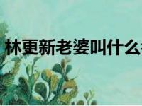 林更新老婆叫什么名字（林更新老婆的照片）