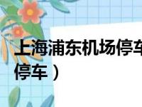 上海浦东机场停车多少钱一天（上海浦东机场停车）