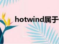 hotwind属于什么档次（hotwind）