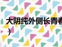 大阴纯外侧长青春痘（大阴纯外侧长痘痘图片）