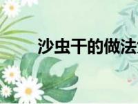 沙虫干的做法大全（沙虫干的做法）