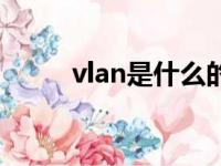 vlan是什么的缩写（vlan是什么）