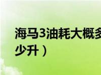 海马3油耗大概多少钱一公里（海马3油箱多少升）