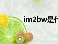 im2bw是什么意思（im2bw）