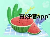 真好借app下载1.0.3（真好借）