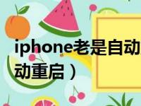 iphone老是自动重启咋回事（iphone老是自动重启）