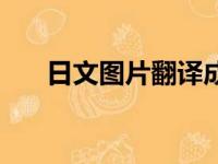 日文图片翻译成中文（日文图片翻译）