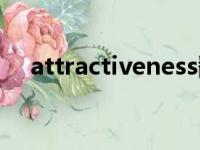 attractiveness翻译（attractiveness）