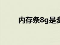 内存条8g是多少空间（内存条8g）