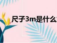 尺子3m是什么意思（3m是什么意思）