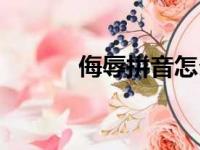 侮辱拼音怎么拼读（侮辱拼音）