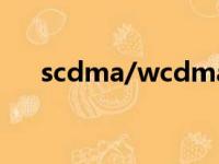 scdma/wcdma（scdma是什么网络）