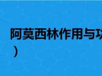 阿莫西林作用与功效儿童用量（阿莫西林作用）