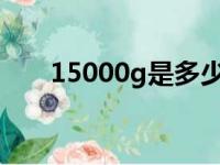 15000g是多少斤（1500g是多少斤）