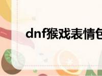 dnf猴戏表情包（dnf猴戏什么意思）