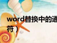 word替换中的通配符有什么作用（使用通配符）