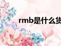 rmb是什么货币（rm是什么货币）