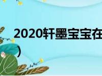 2020轩墨宝宝在哪直播（轩墨宝宝在哪直播）