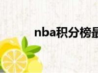 nba积分榜最新排名（nba积分）