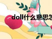 doll什么意思怎么读（doll什么意思）