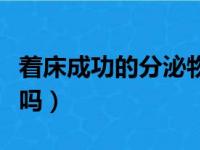 着床成功的分泌物图片（着床会有强烈例假感吗）