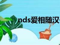 nds爱相随汉化（nds爱相随攻略）