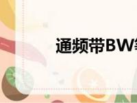 通频带BW等于什么（通频带）